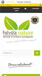 Mobile Screenshot of hevea-nature.fr